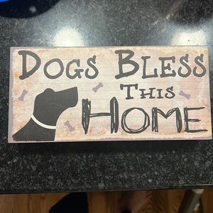 Dog Sign Decor